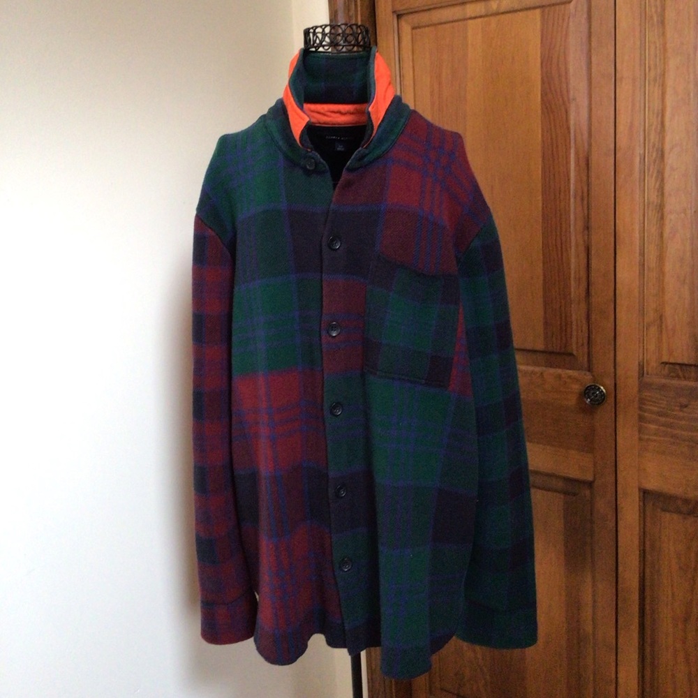 Tommy Hilfiger Mens Sz L Shirt/Jacket